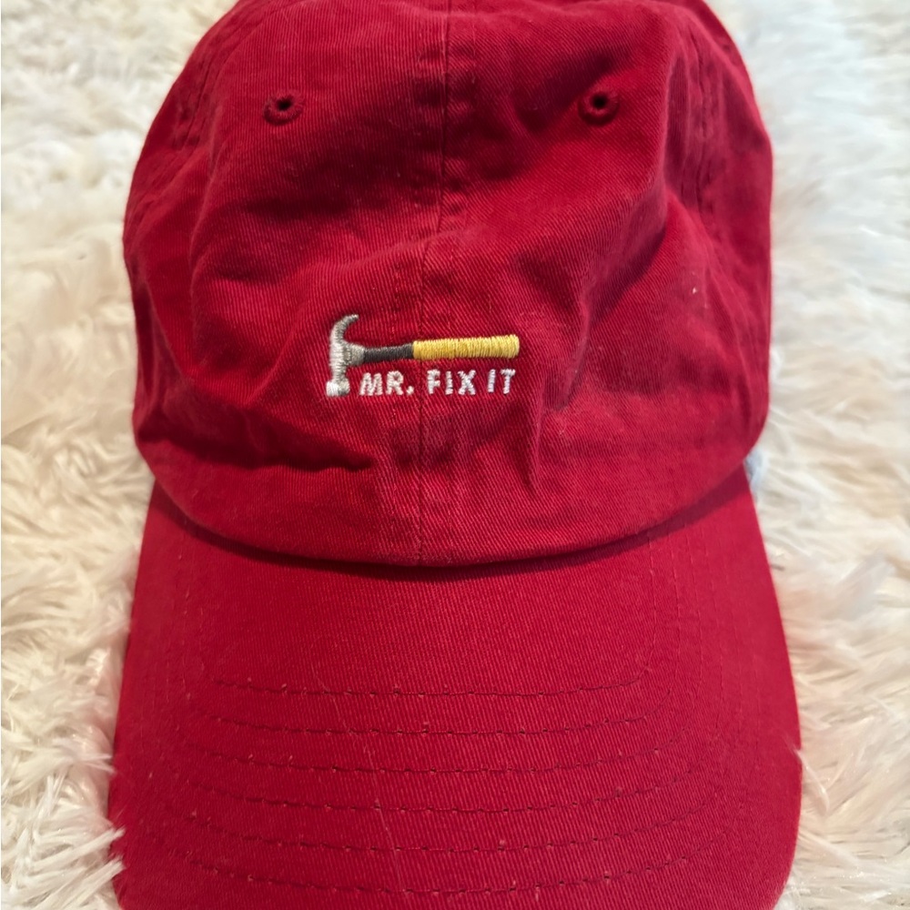 Wembley Red 'Mr. Fix It' Hat